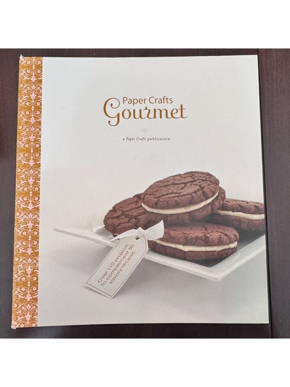 Paper Crafts Gourmet Book. Party ideas. Crafting. Hardback Spiral